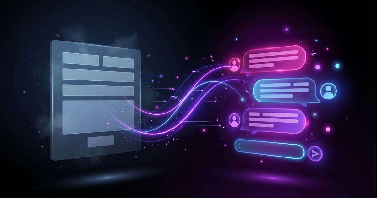 Formulario de contacto vs chatbot